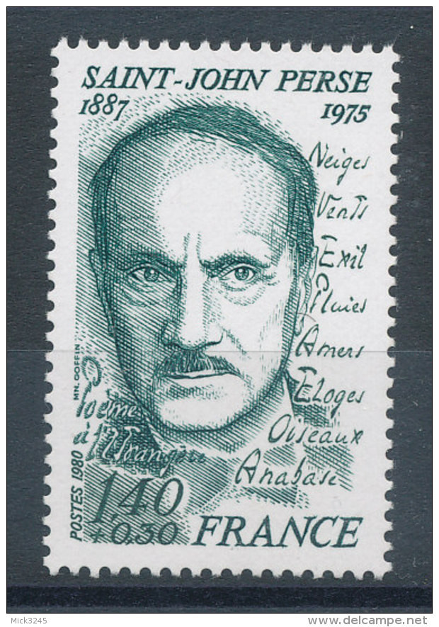 2099** Saint-John Perse - Unused Stamps