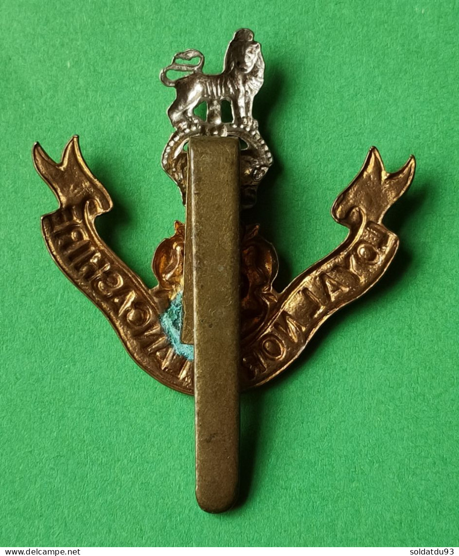 Insigne De Casquette Loyal North Lancashire WW1 - 1914-18