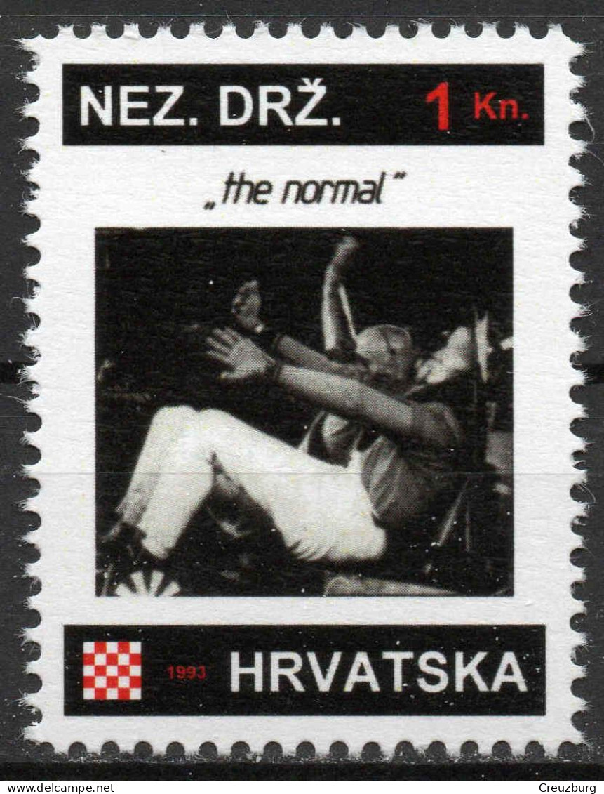 The Normal - Briefmarken Set Aus Kroatien, 16 Marken, 1993. Unabhängiger Staat Kroatien, NDH. - Croatia