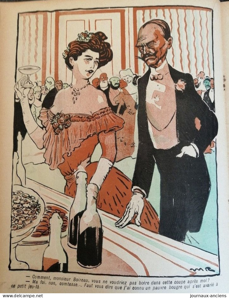 1905 Revue Ancienne " L'ASSIETTE AU BEURRE " N° 207 + SUPPLÉMENT - LES AVARIÉS .....