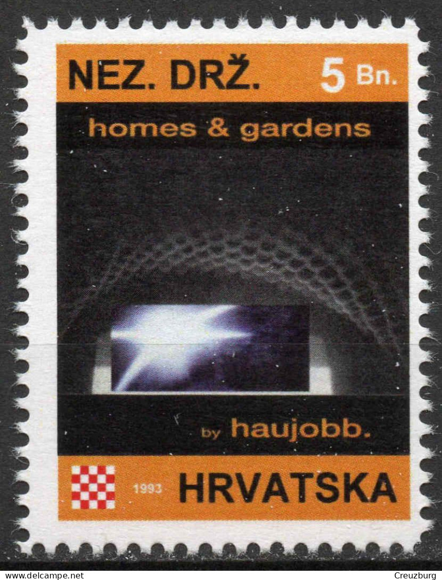 Haujobb - Briefmarken Set Aus Kroatien, 16 Marken, 1993. Unabhängiger Staat Kroatien, NDH. - Croatie