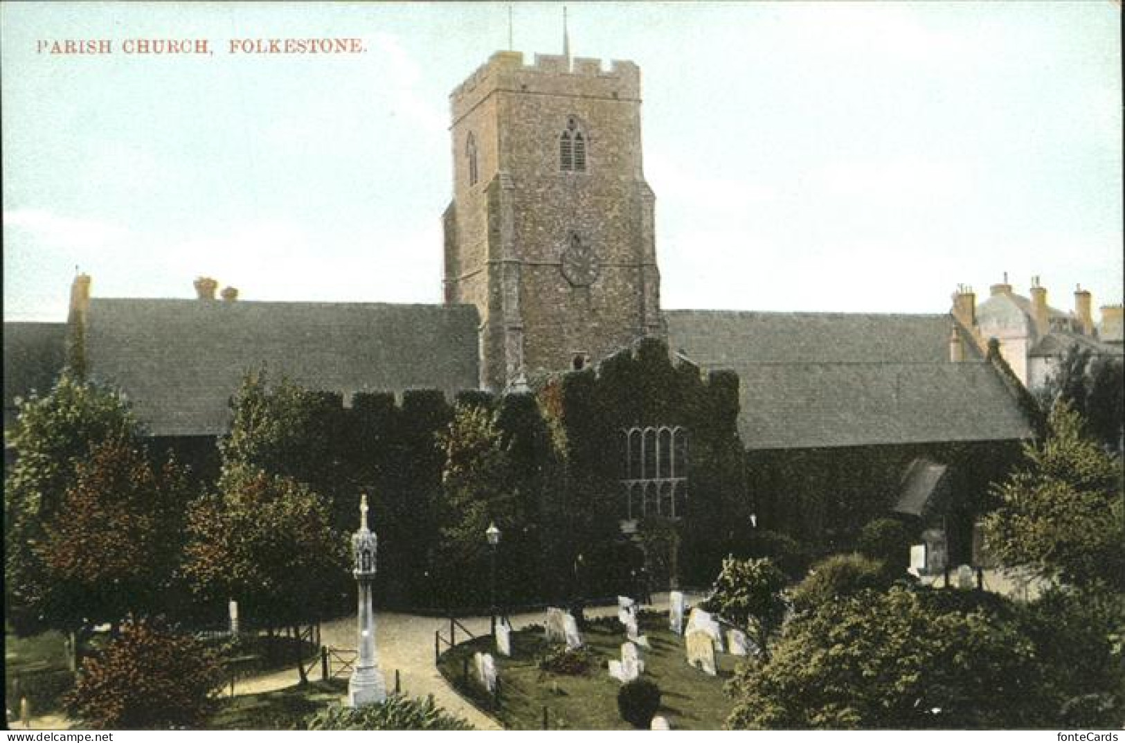 11231684 Folkestone Parish Church Folkestone - Autres & Non Classés