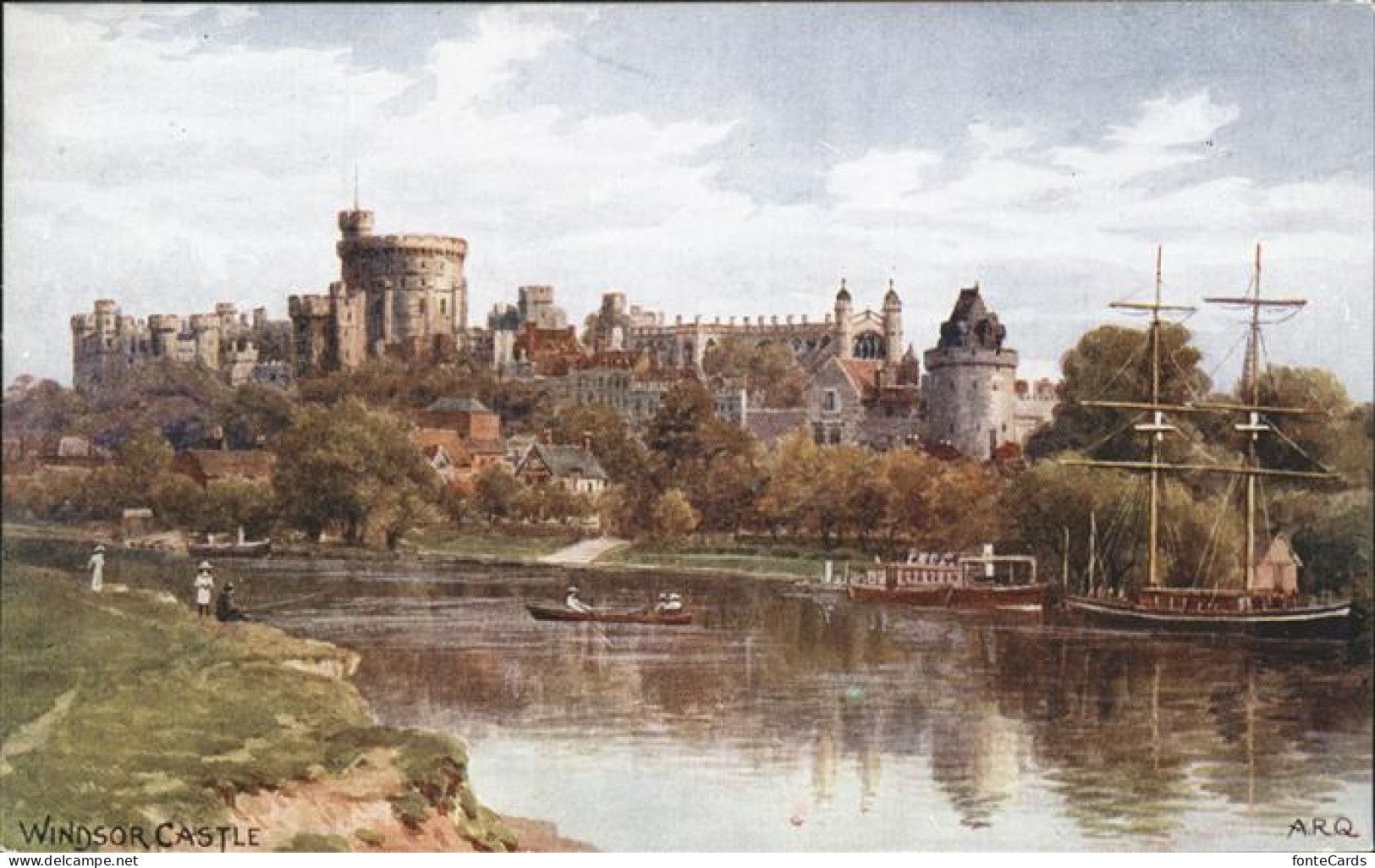 11231667 Windsor Berkshire Castle Schiff Windsor And Maidenhead - Altri & Non Classificati