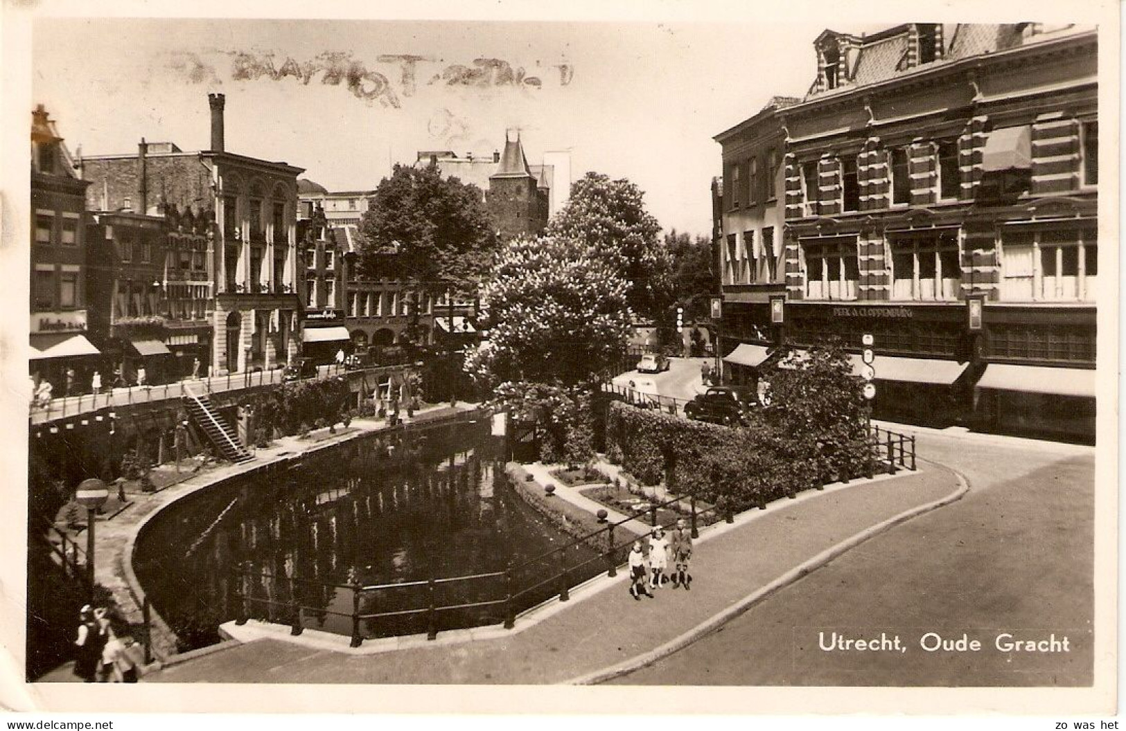 Utrecht, Oude Gracht (Bakkerbrug) - Utrecht