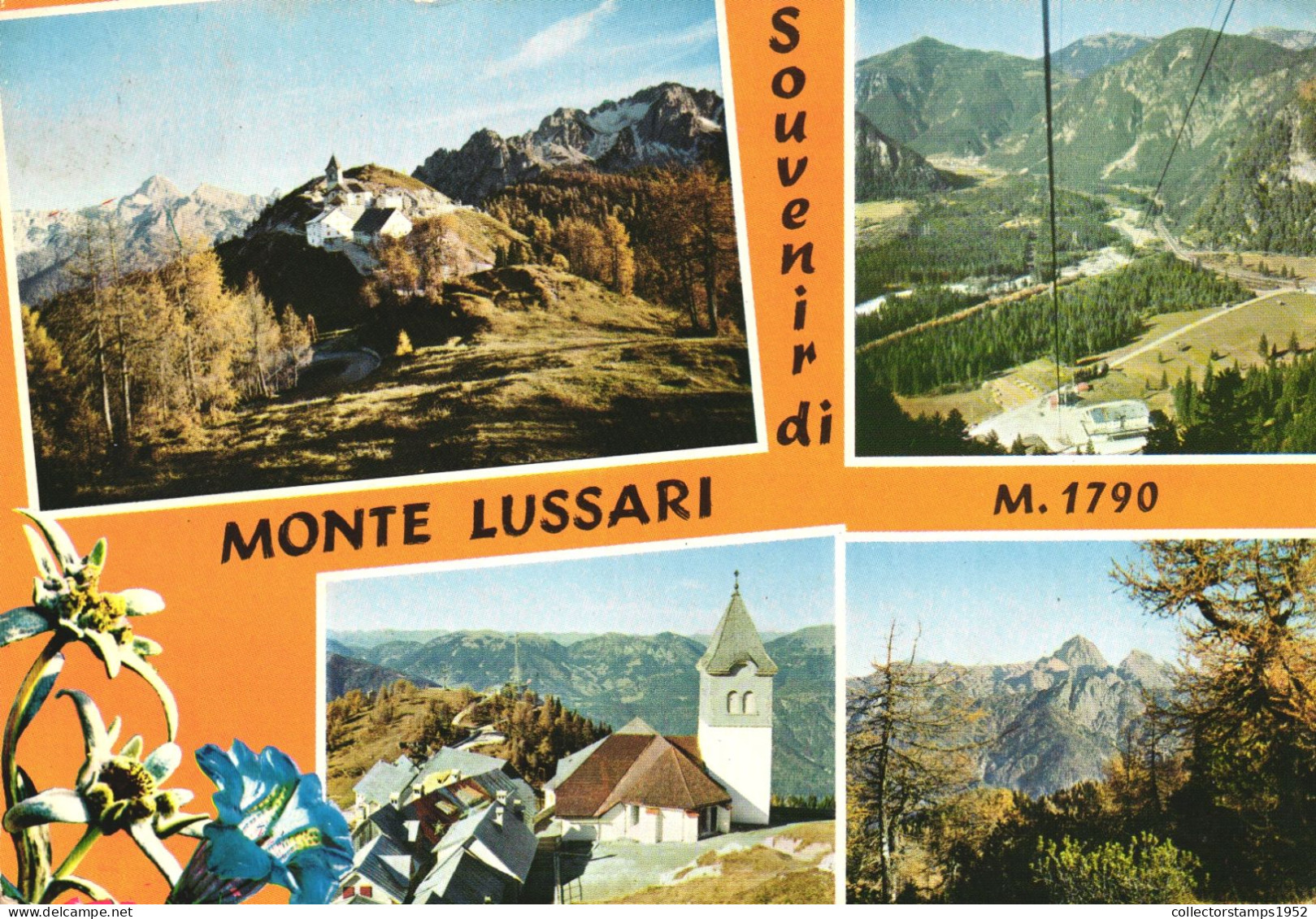 TARVISIO, UDINE, HOLY MOUNT OF LUSSARI, FRIULI, MULTIPLE VIEWS, MOUNTAIN, CABLE CAR, CHURCH, ARCHITECTURE,ITALY,POSTCARD - Udine