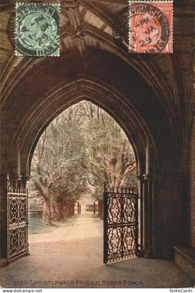 11231618 Christchurch Dorset North Porch Christchurch - Other & Unclassified