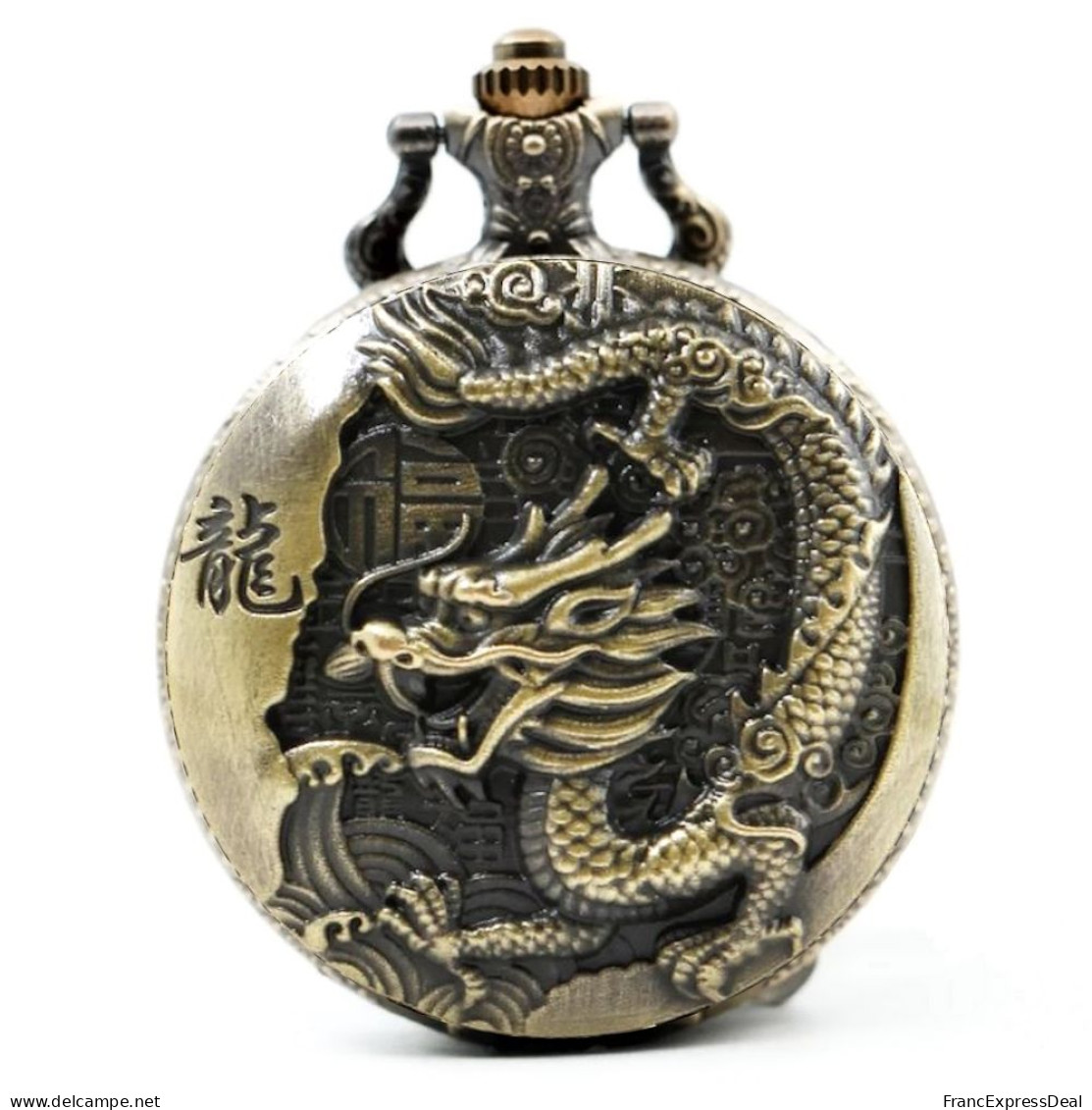 Montre Gousset NEUVE - Dragon Chinois (Réf 2) - Taschenuhren