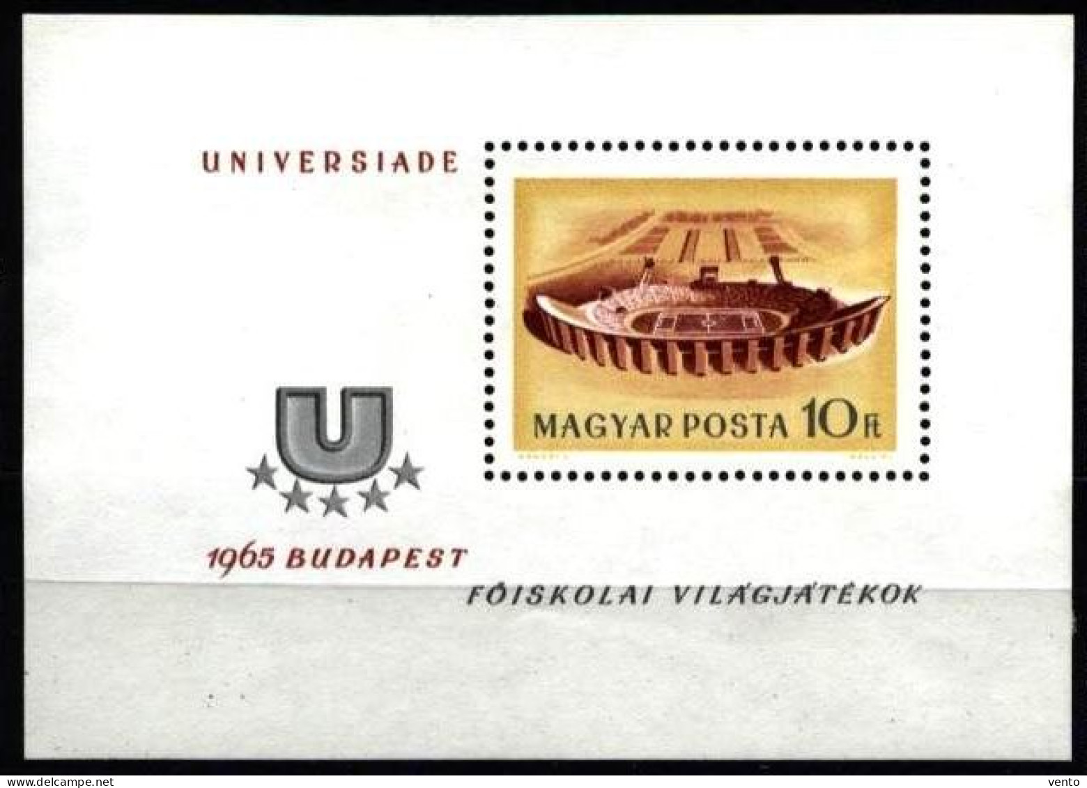 Hungary 1965 Mi 2162 BL 50 ** - Neufs