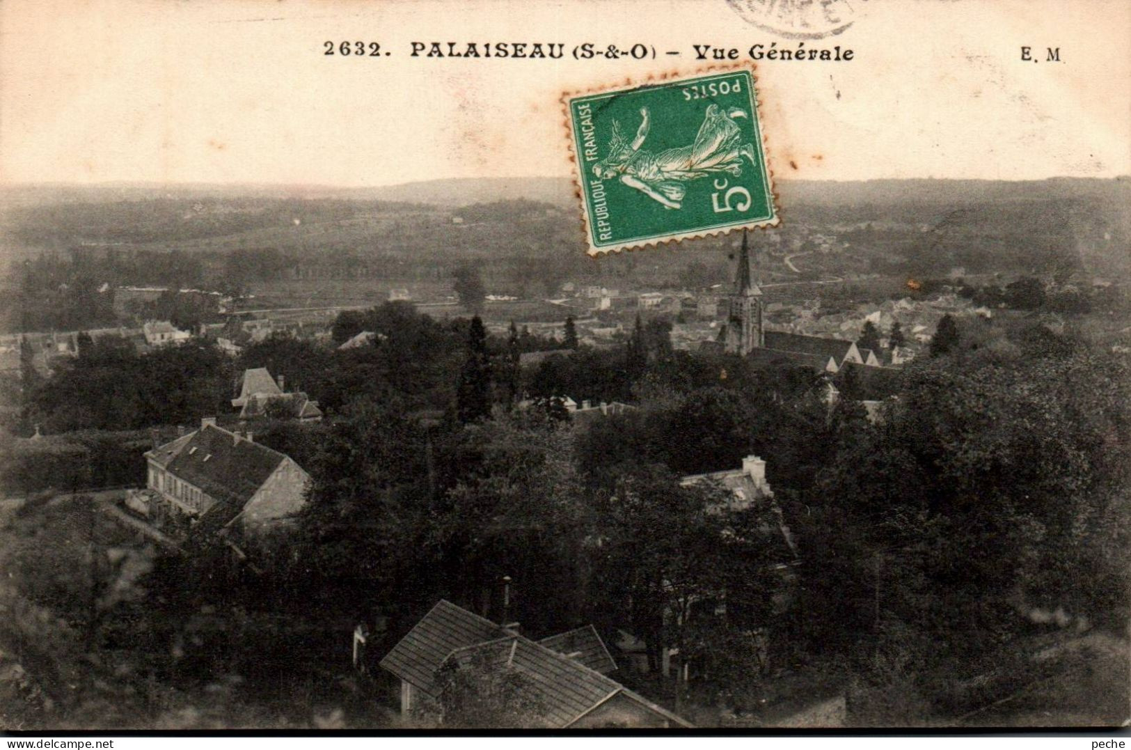 N°2850 W -cpa Palaiseau -vue Générale- - Palaiseau