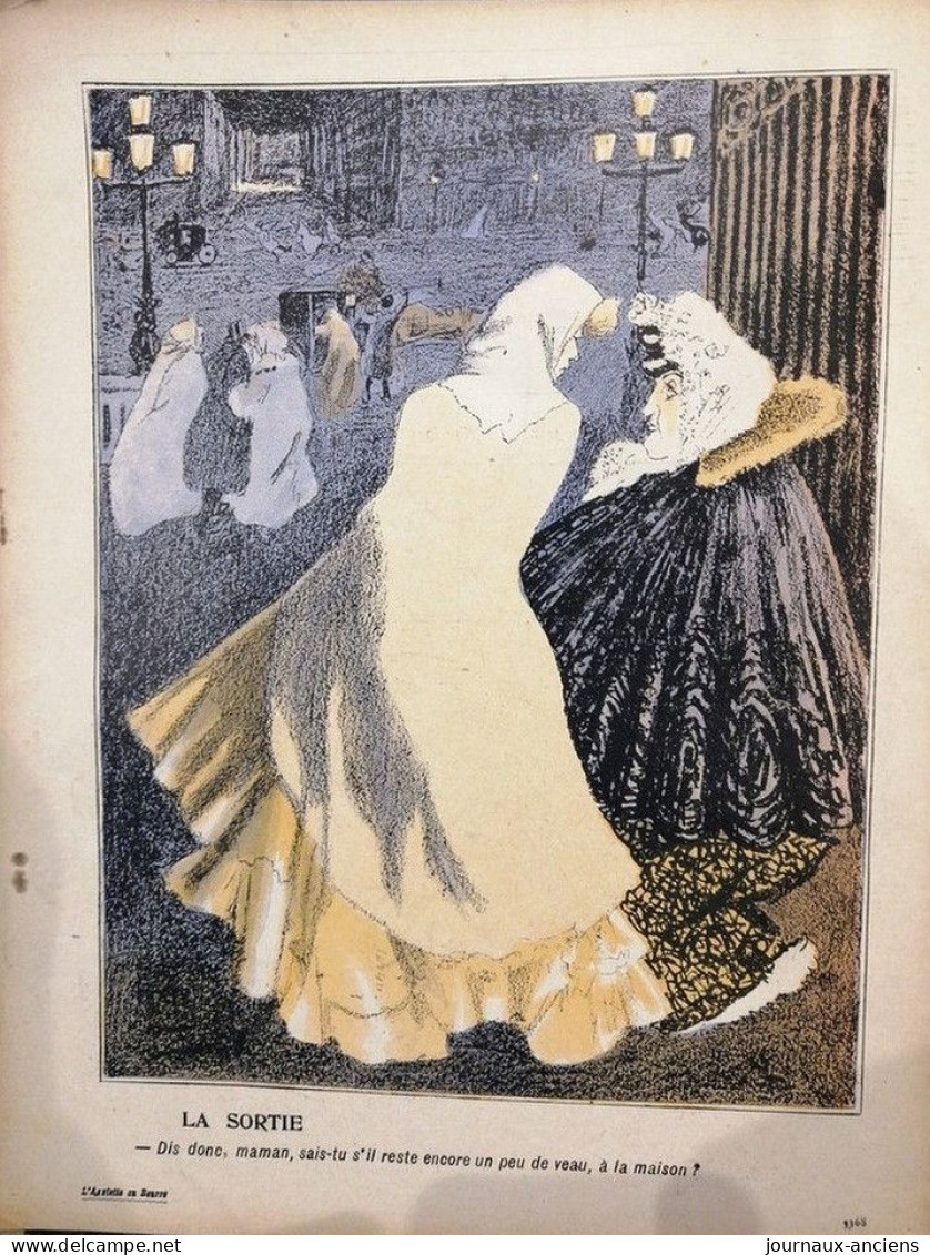 1905 Revue "  L'ASSIETTE AU BEURRE " N° 203 + SUPPLÉMENT - UN BAL À L'HÔTEL DE VILLE - GRANDJOUAN ....