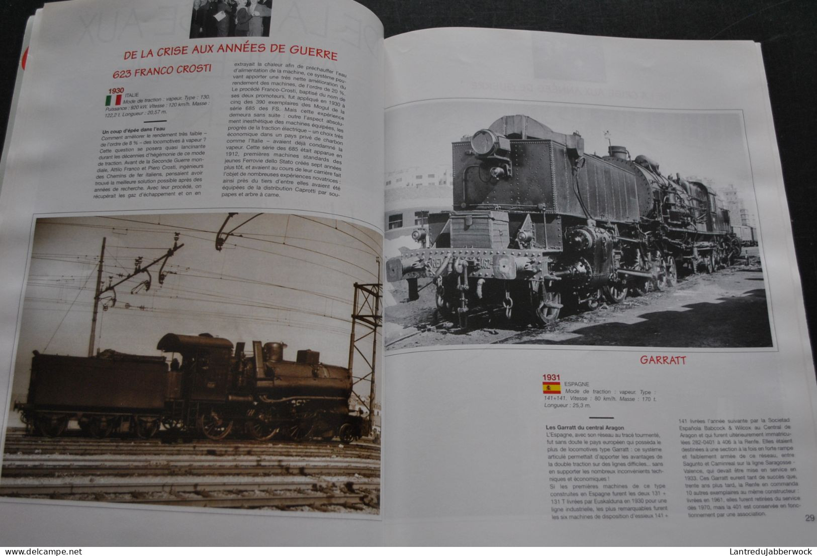 Revue La Vie Du Rail Et Des Transports HS 100 Plus Belles Locomotives 230 E Garratt Hiawatha Deltic Nohab WAM 1... Train - Bahnwesen & Tramways