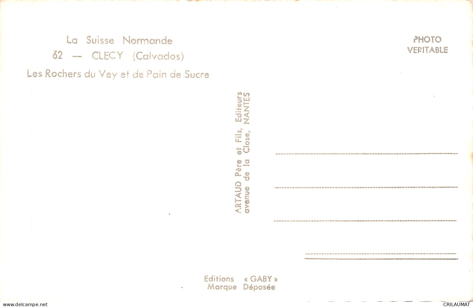 14-CLECY-N°T5160-A/0211 - Clécy