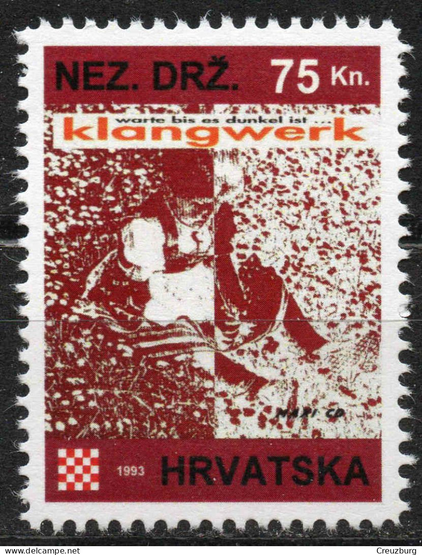 Klangwerk - Briefmarken Set Aus Kroatien, 16 Marken, 1993. Unabhängiger Staat Kroatien, NDH. - Croatie