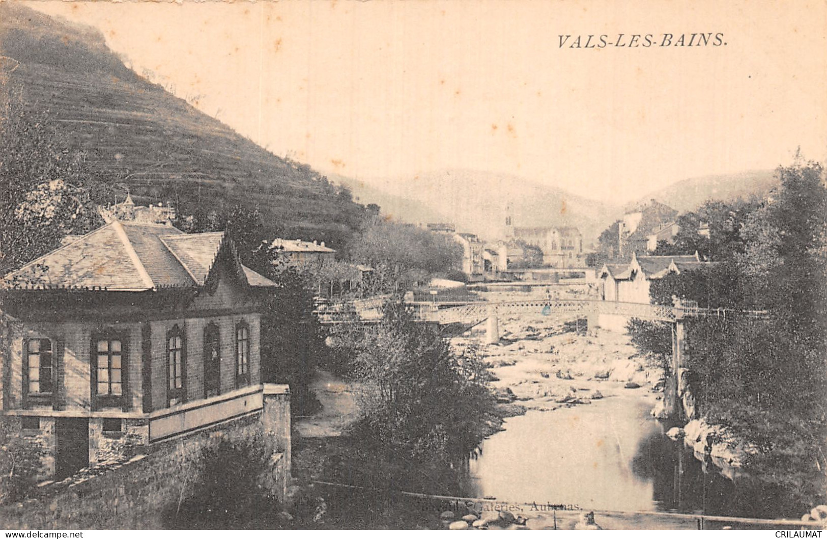 07-VALS LES BAINS-N°T5160-E/0255 - Vals Les Bains