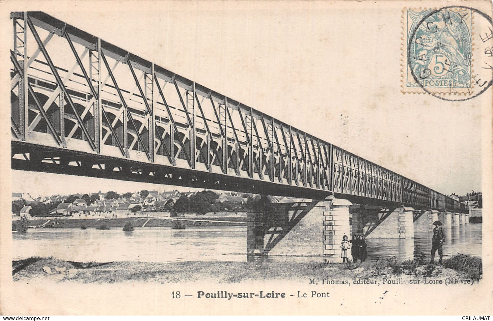 58-POUILLY SUR LOIRE-N°T5160-C/0349 - Pouilly Sur Loire