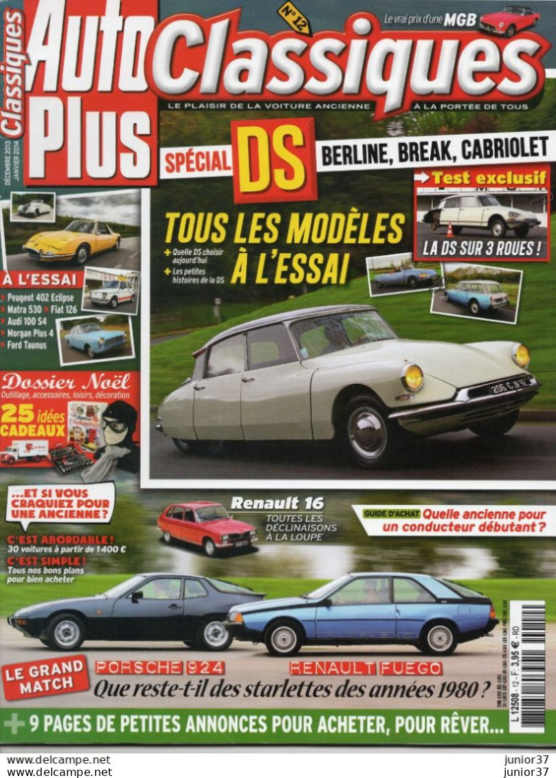 2 Auto Plus Classiques N°12  Decembre 2013/ Janvier 2014 & N°63 Octobre /novembre 2022, - 1950 à Nos Jours