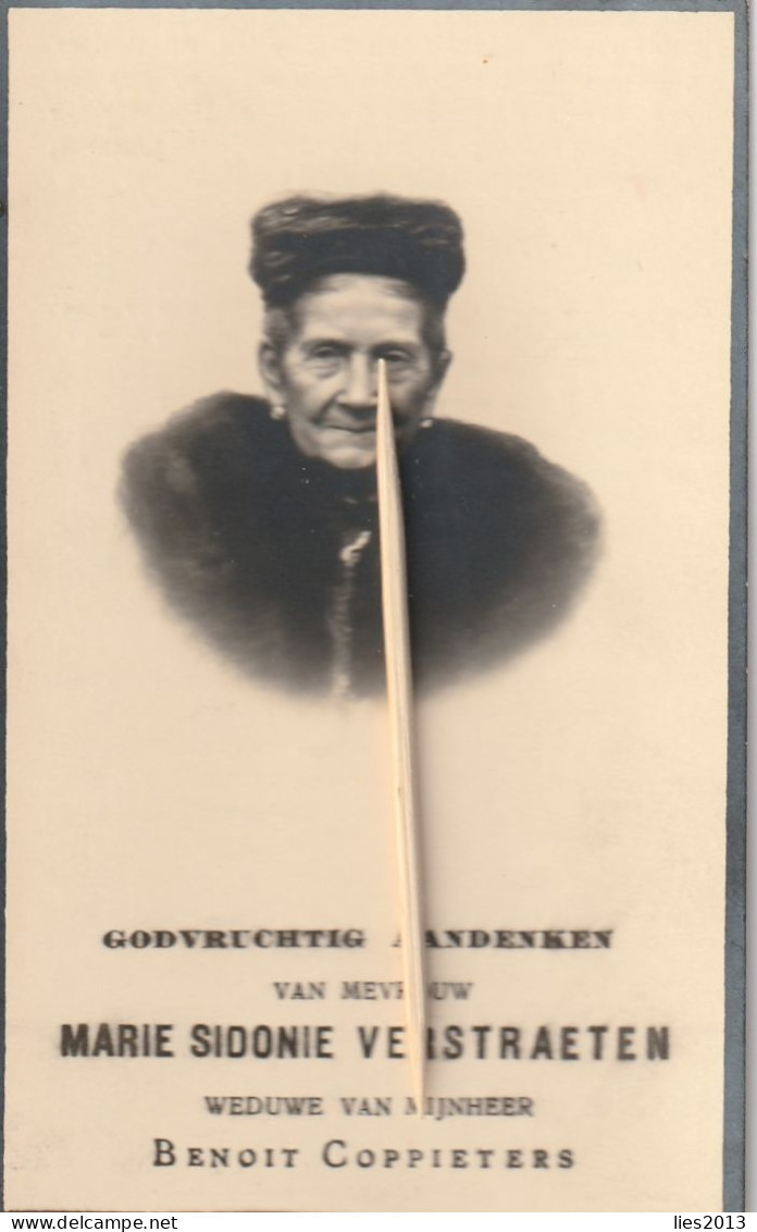 Kalken, Calken, Overmeire, 1929, Marie Verstraeten, Coppieters - Images Religieuses