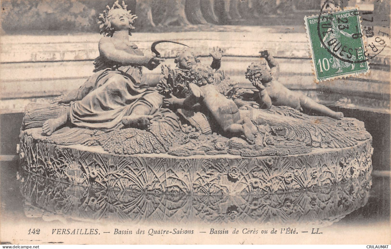 78-VERSAILLES BASSIN DES QUATRE SAISONS-N°T5160-F/0321 - Versailles (Schloß)