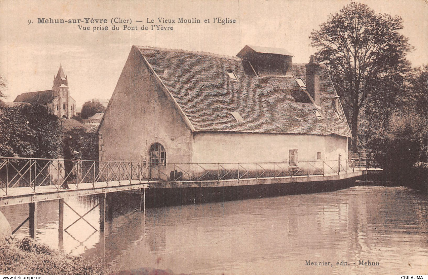 18-MEHUN SUR YEVRE-N°T5160-F/0079 - Mehun-sur-Yèvre