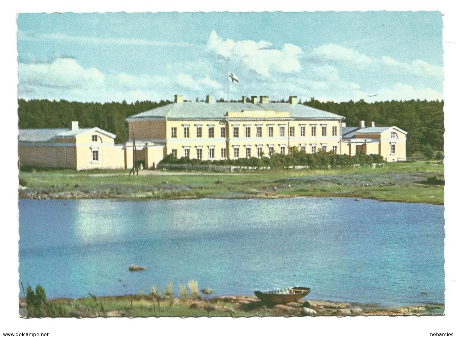 ECKERÖ - Old POST OFFICE And CUSTOMS BUILDING - ÅLAND - FINLAND - - Finland