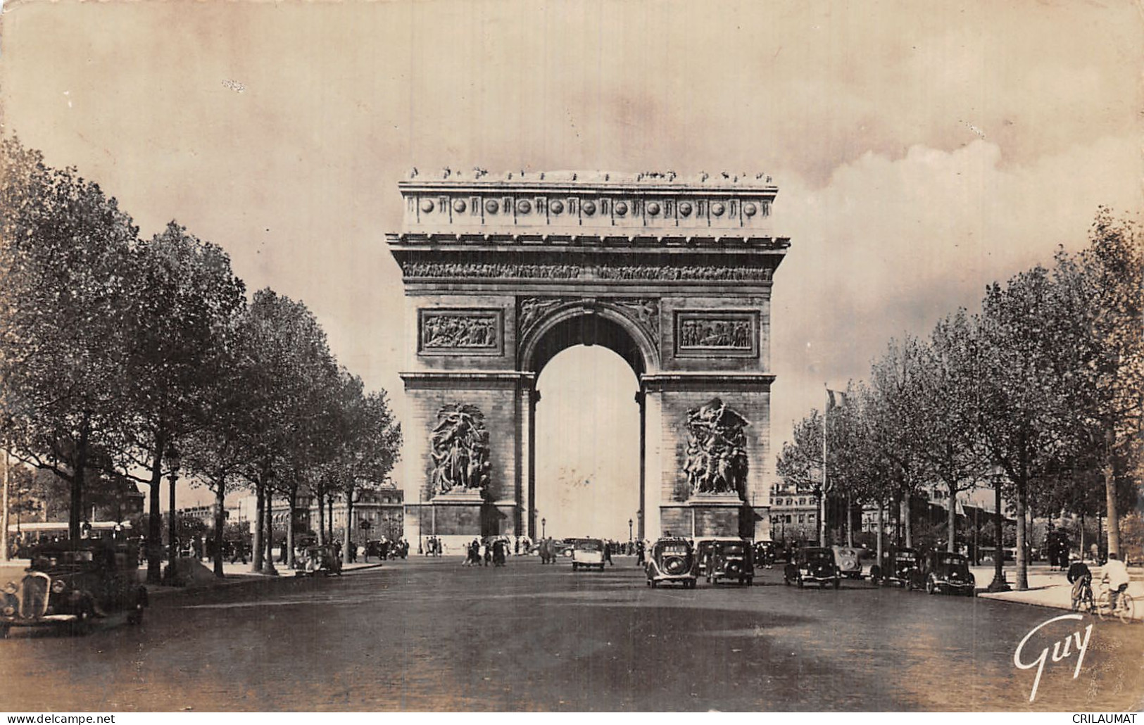 75-PARIS AVENUE DES CHAMPS ELYSEES-N°T5161-C/0321 - Champs-Elysées