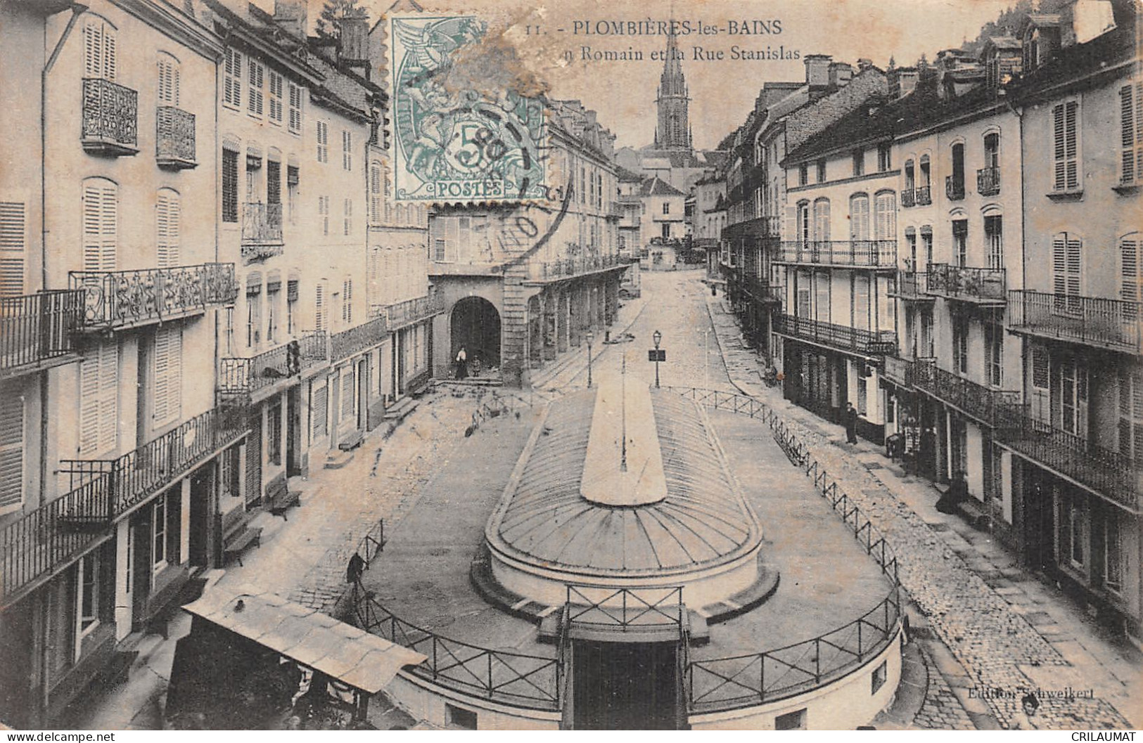 88-PLOMBIERES LES BAINS-N°T5161-C/0249 - Plombieres Les Bains