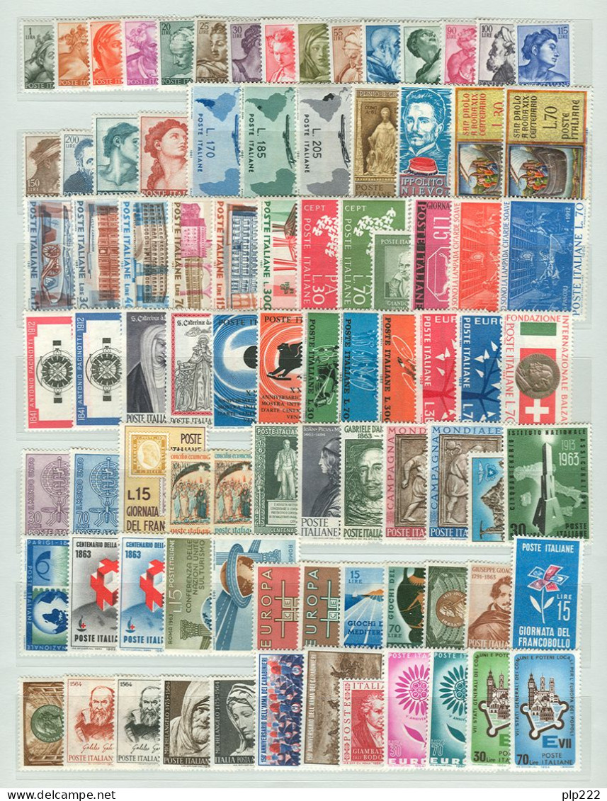 Italia Repubblica Collezione Completa / Complete Collection 1961/79  MNH/** VF - Verzamelingen