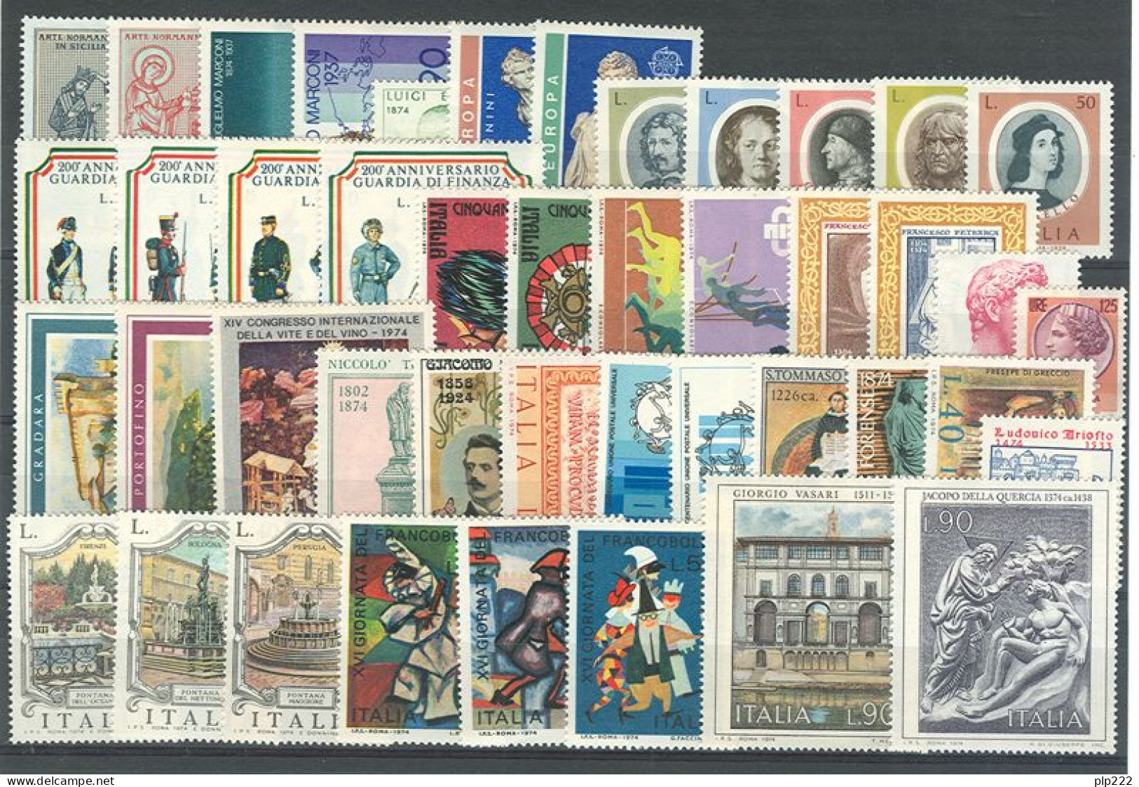 Italia Repubblica Collezione Completa / Complete Collection 1961/79  MNH/** VF - Collections