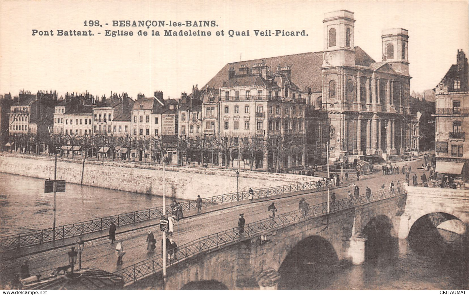 25-BESANCON LES BAINS-N°T5161-G/0359 - Besancon