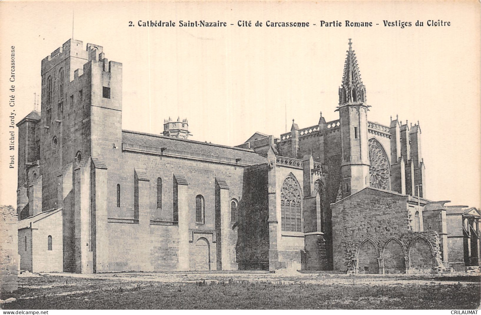 11-CARCASSONNE CATHEDRALE SAINT NAZAIRE-N°T5161-G/0277 - Carcassonne