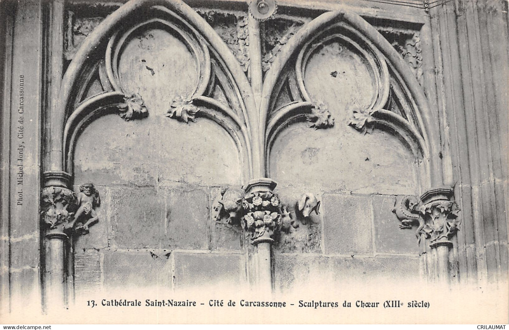 11-CARCASSONNE EGLISE SAINT NAZAIRE-N°T5161-G/0255 - Carcassonne