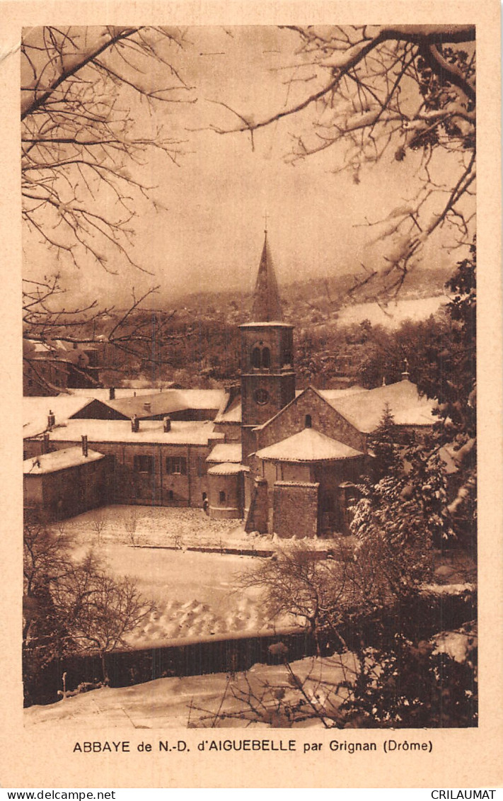 26-ABBAYE DE NOTRE DAME D AIGUEBELLE-N°T5161-G/0221 - Autres & Non Classés