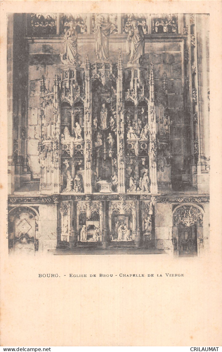 01-BOURG EGLISE DE BROU-N°T5161-F/0337 - Autres & Non Classés