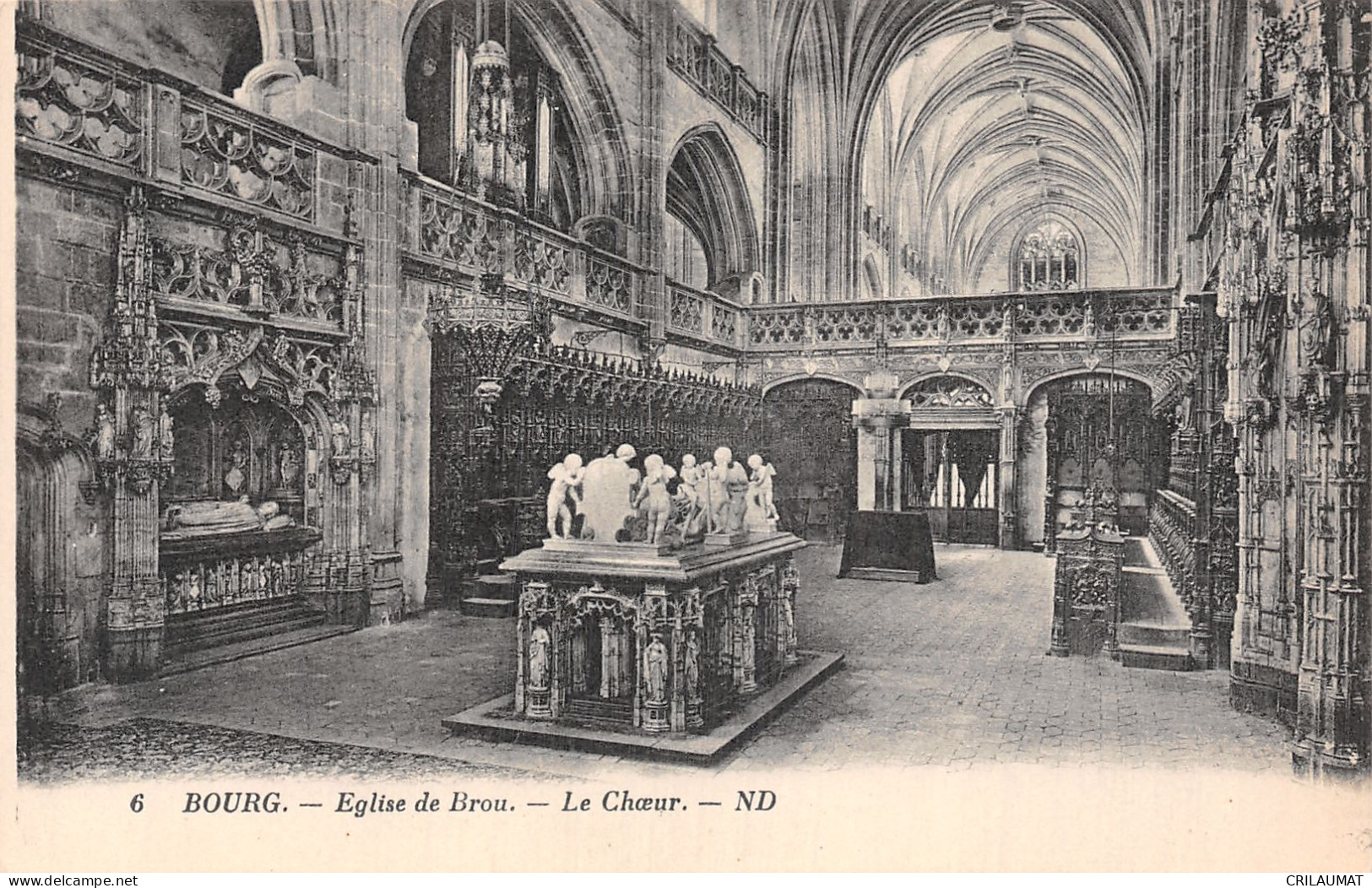 01-BOURG EGLISE DE BROU-N°T5161-F/0263 - Autres & Non Classés