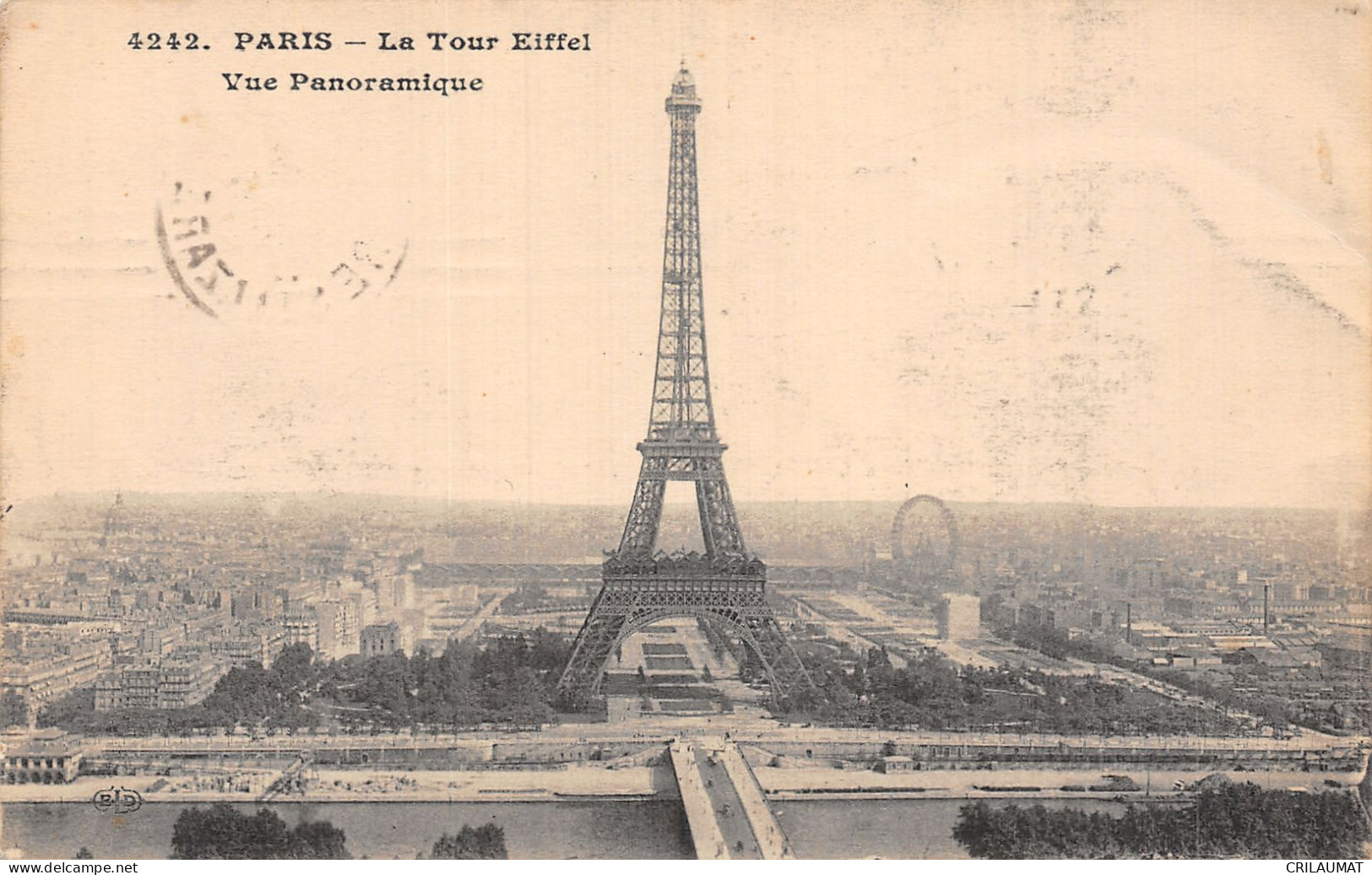 75-PARIS LA TOUR EIFFEL-N°T5162-A/0229 - Tour Eiffel