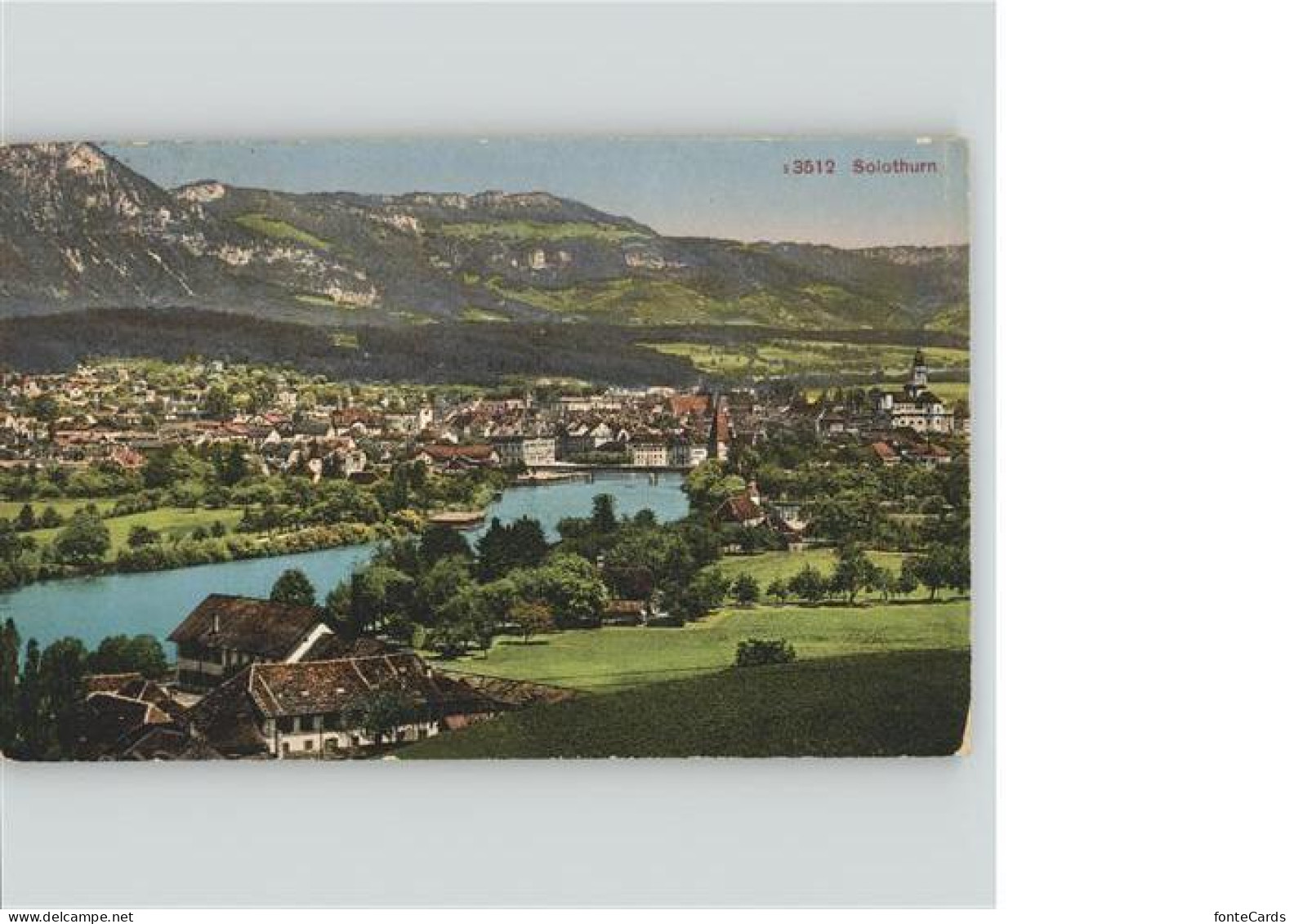 11216782 Solothurn Panorama Solothurn - Autres & Non Classés