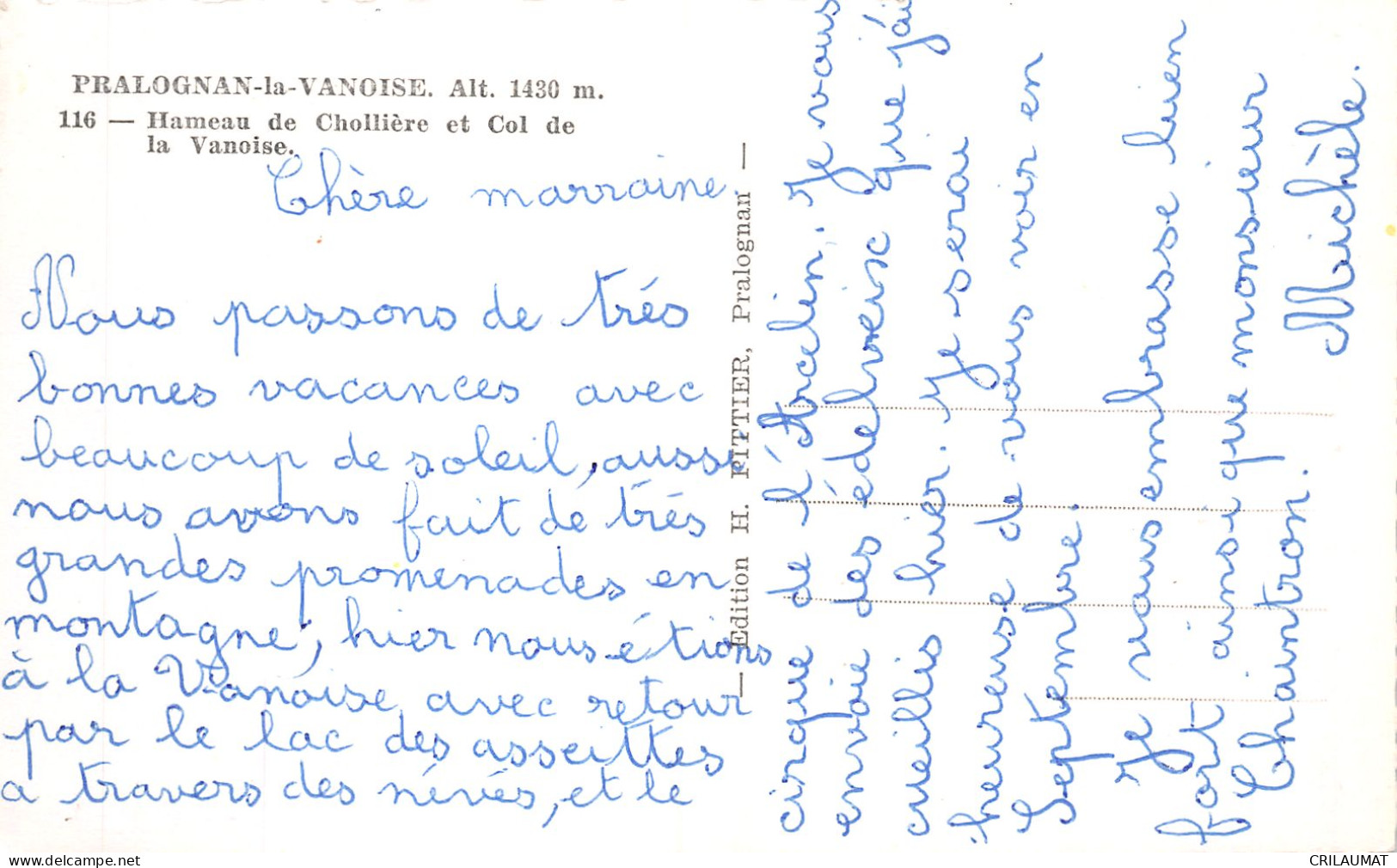 73-PRALOGNAN LA VANOISE-N°T5162-D/0263 - Pralognan-la-Vanoise