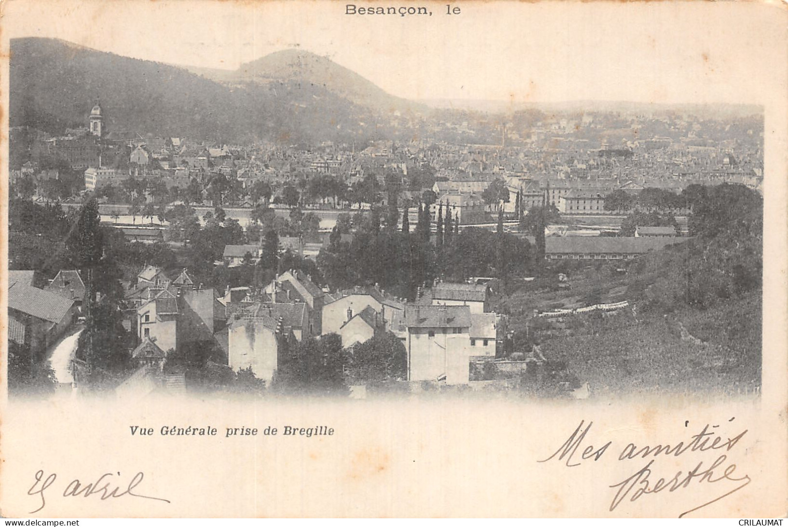 25-BESANCON-N°T5162-D/0217 - Besancon