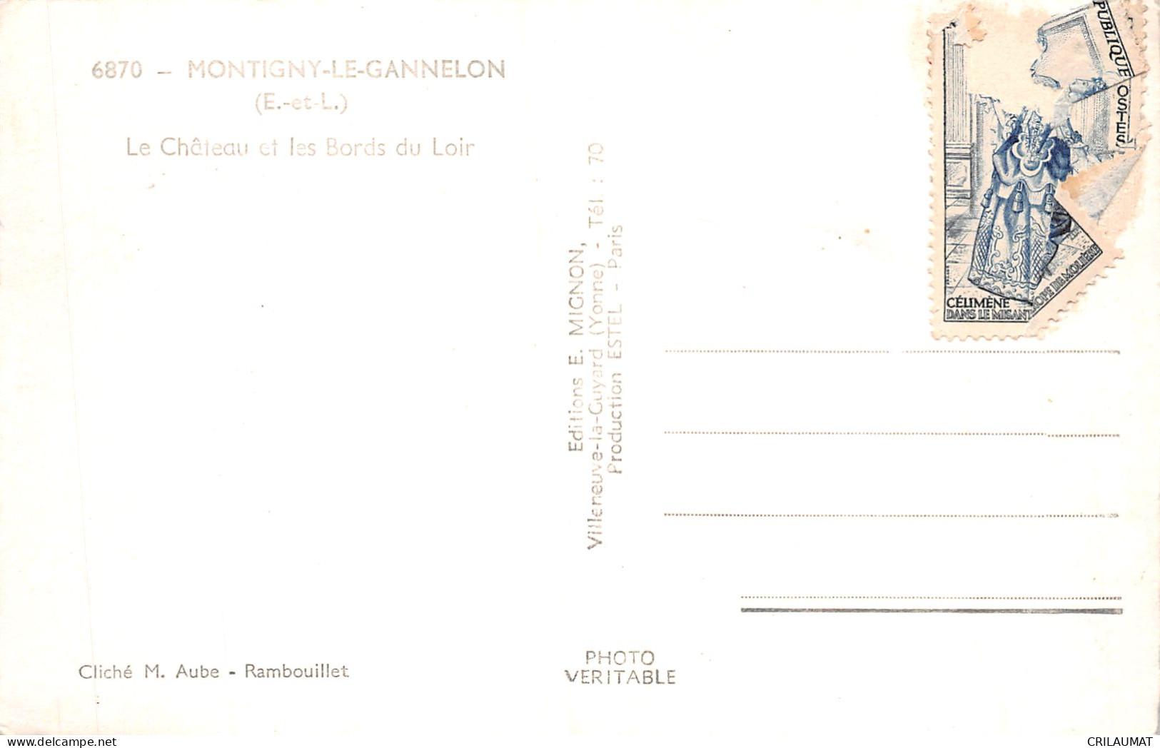 28-MONTIGNY LE GANNELON-N°T5162-C/0175 - Sonstige & Ohne Zuordnung