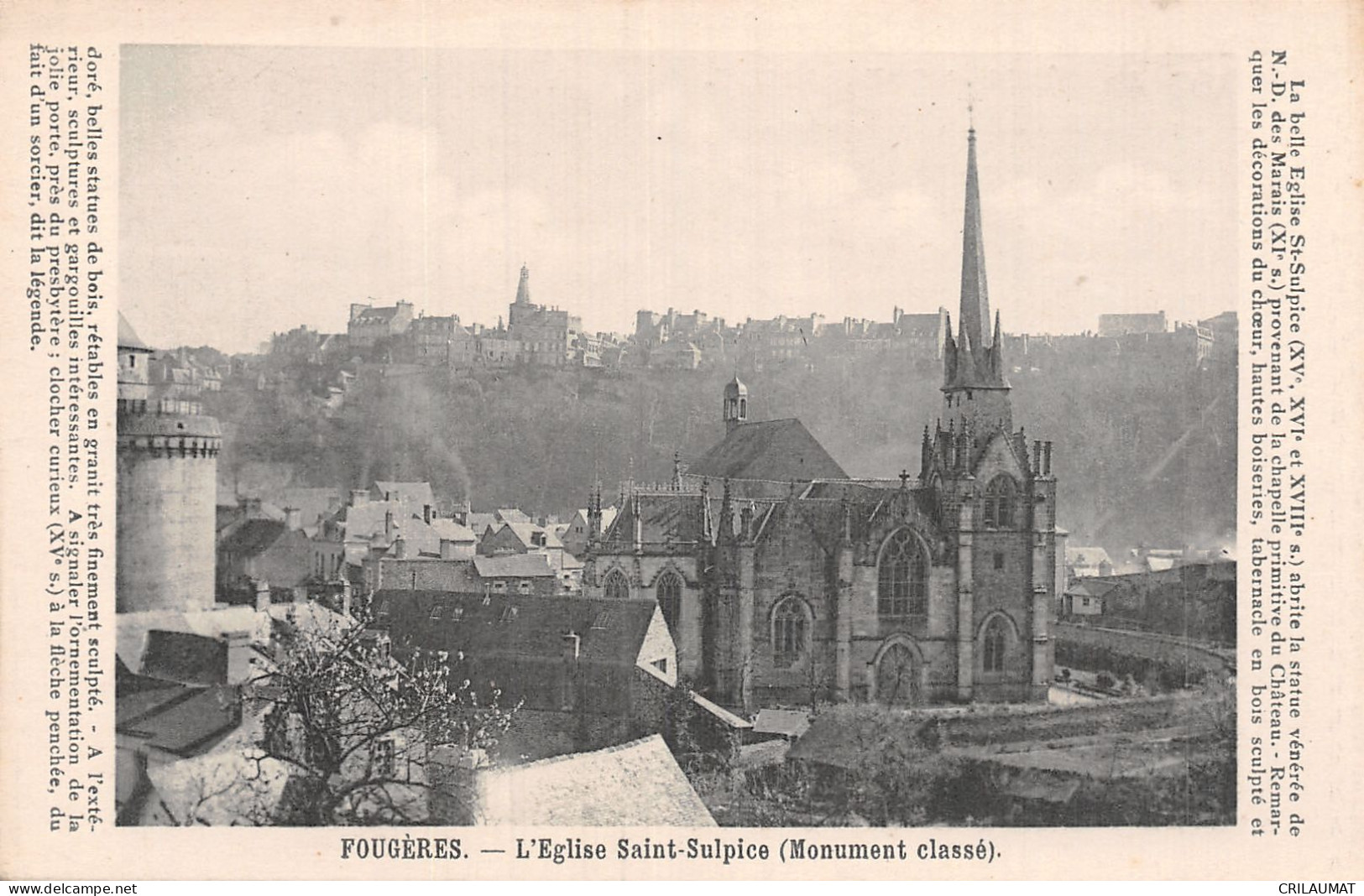 35-FOUGERES-N°T5162-C/0095 - Fougeres