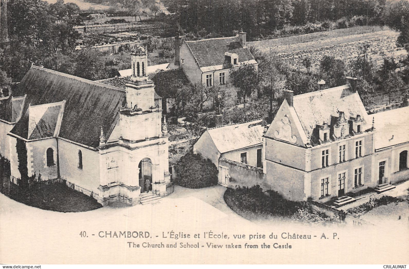 41-CHAMBORD-N°T5162-C/0013 - Chambord