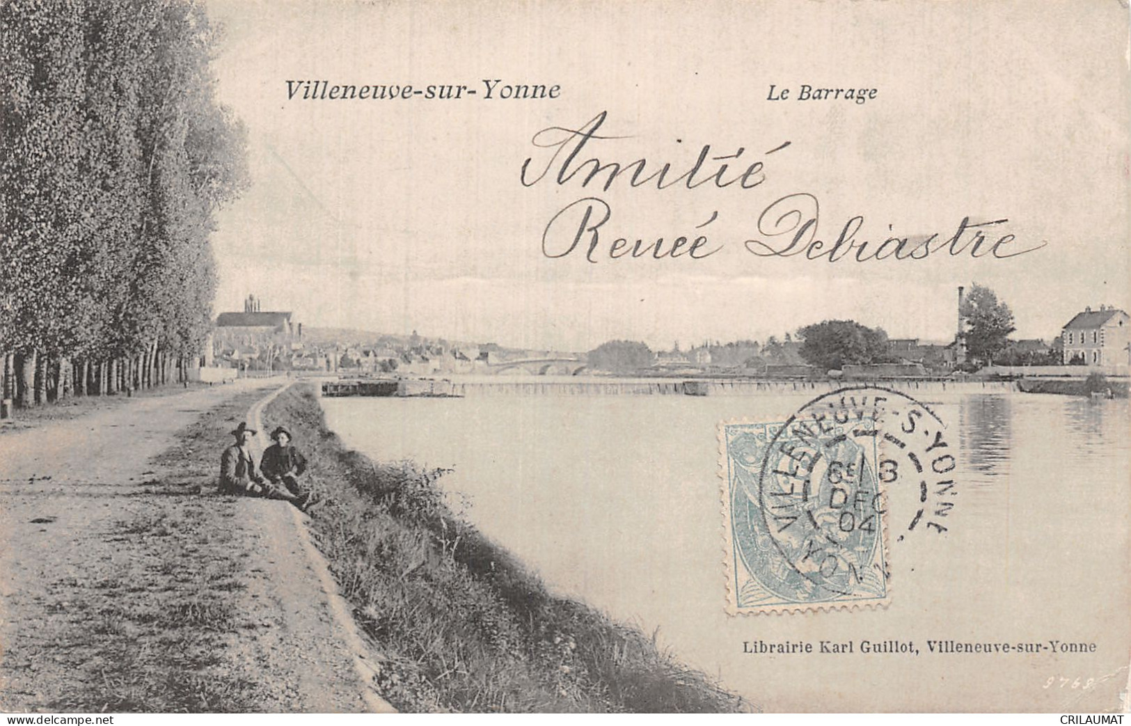 89-VILLENEUVE SUR YONNE-N°T5162-F/0307 - Villeneuve-sur-Yonne