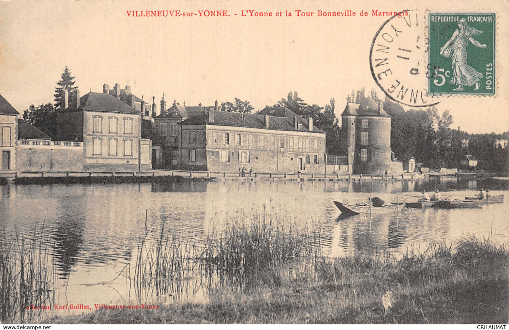 89-VILLENEUVE SUR YONNE-N°T5162-F/0299 - Villeneuve-sur-Yonne
