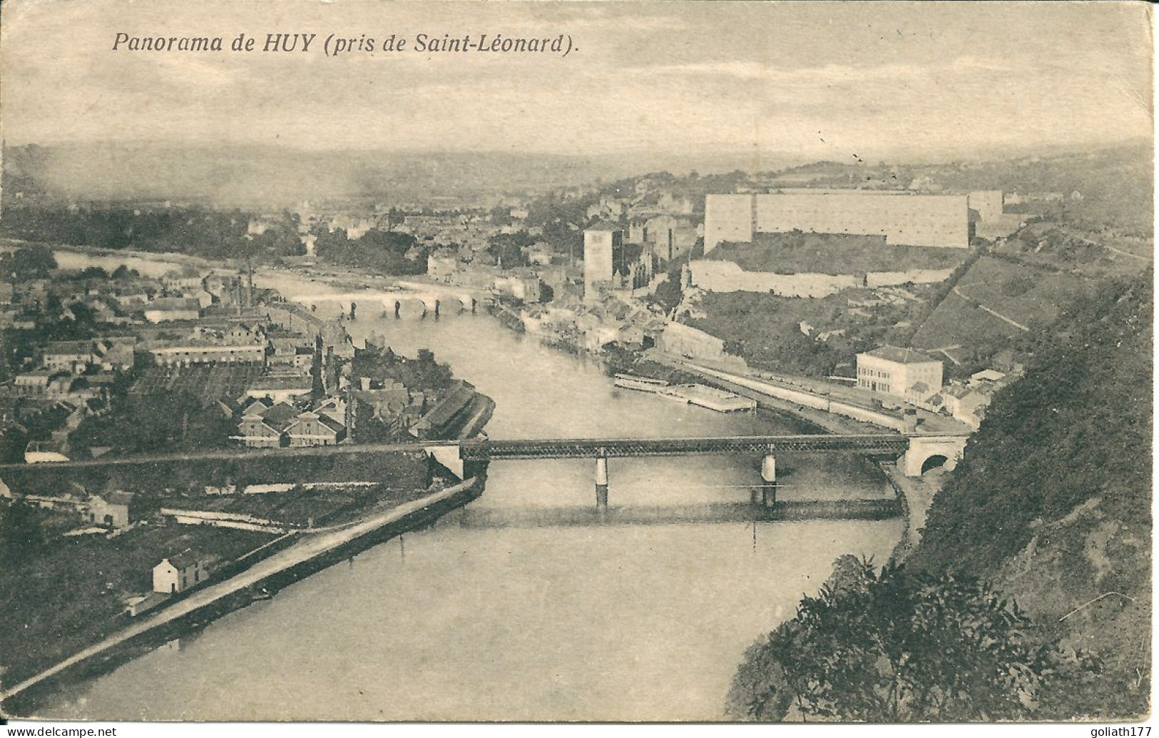 Panorama De Huy (pris De Saint-Leonard) - Huy