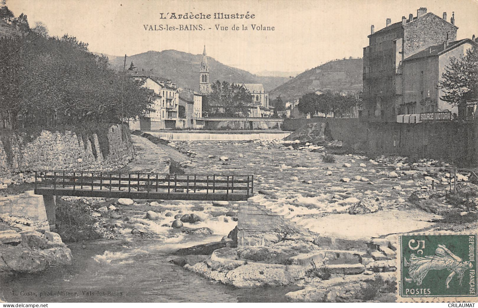 07-VALS LES BAINS-N°T5162-E/0377 - Vals Les Bains