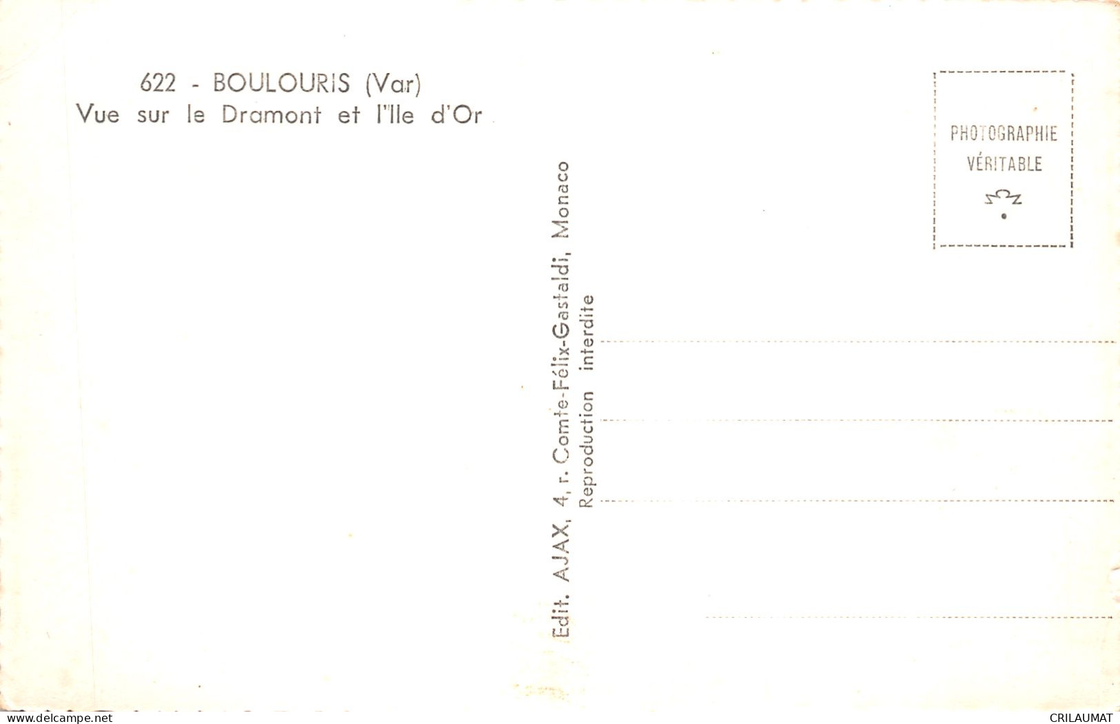 83-BOULOURIS-N°5163-B/0131 - Boulouris