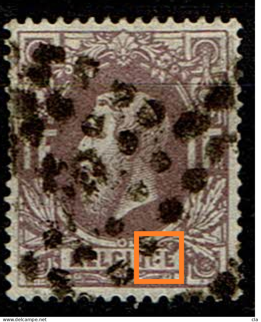 36 Obl  U Mutilé - 1869-1883 Leopold II