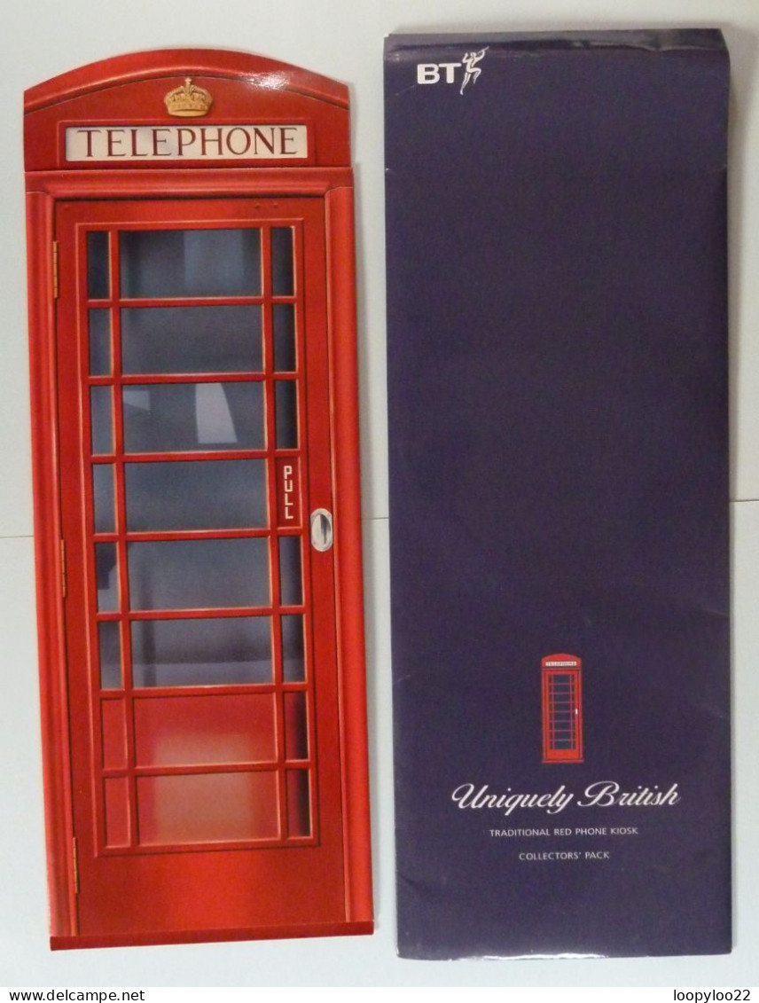 UK - Great Britain - BT - Set Of 2 - TELEPHONE KIOSK - Mint In Folder - Sammlungen
