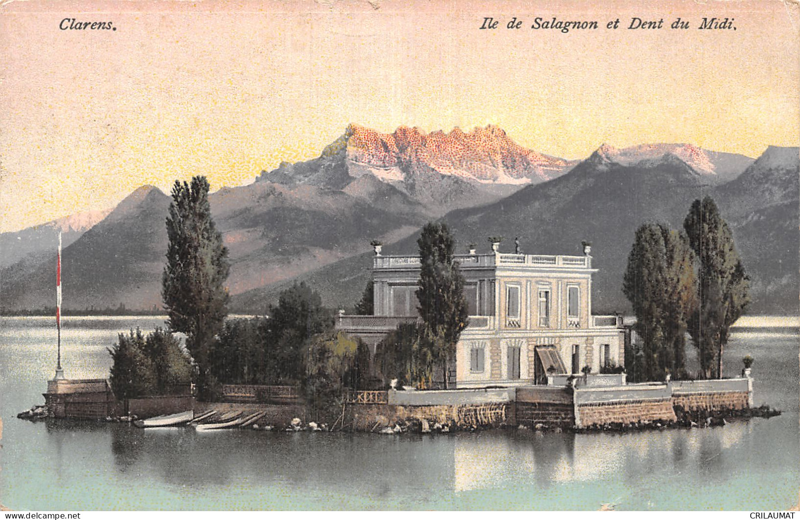 ET-SUISSE ILE DE SALAGNON-N°5163-F/0317 - Agno