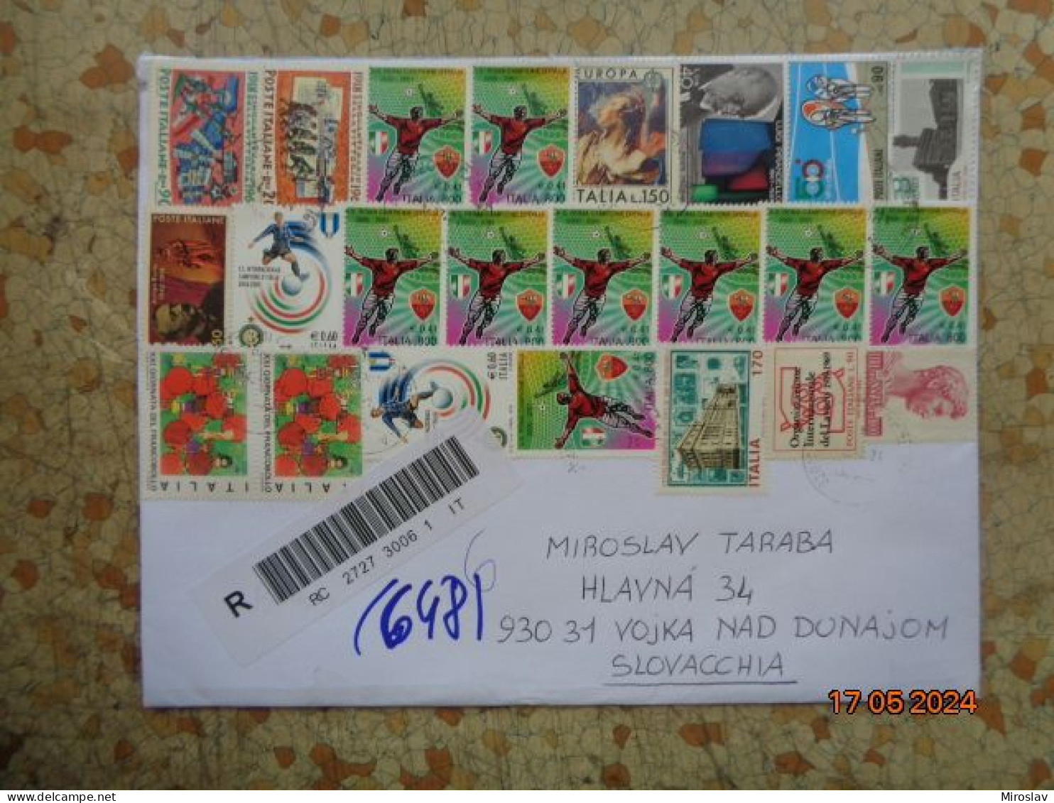 TALIANSKO - Stamped Stationery